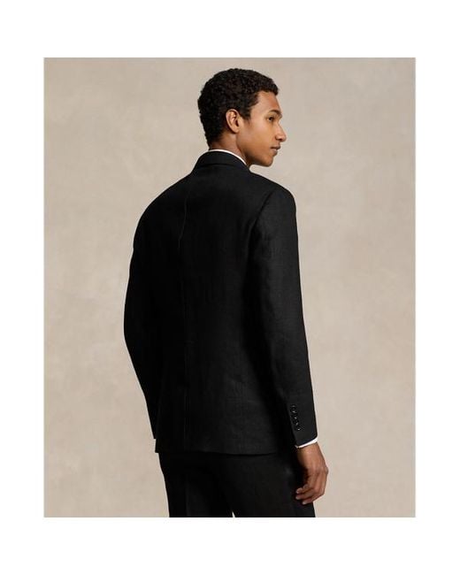 Esmoquin Polo Tailored Fit de lino Polo Ralph Lauren de hombre de color Black