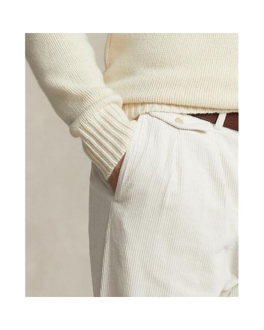 Polo Ralph Lauren Natural Whitman Relaxed Fit Corduroy Trouser for men