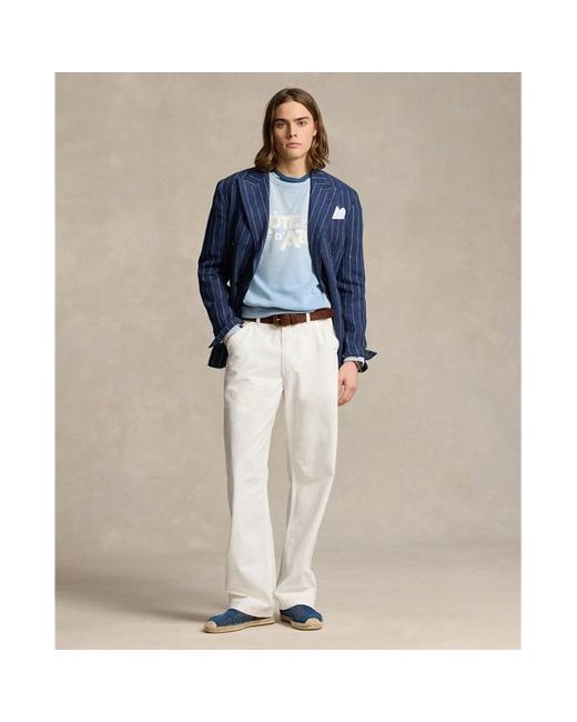 Pantalón de carpintero Dungaree Fit Polo Ralph Lauren de hombre de color White
