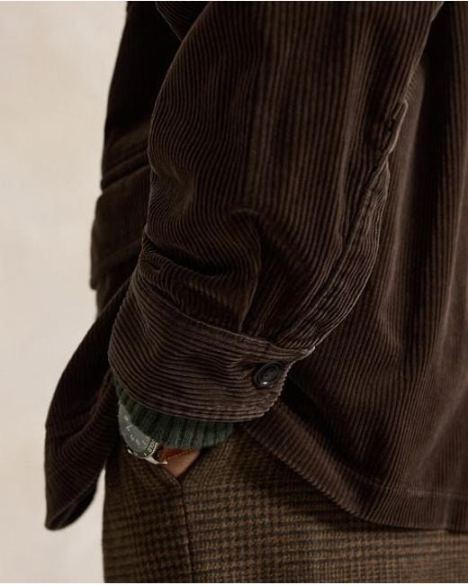Polo Ralph Lauren Black The Finley Corduroy Jacket for men