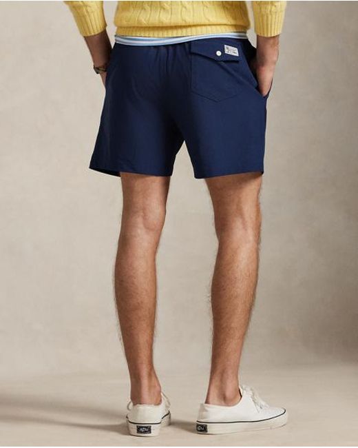 Polo Ralph Lauren Blue 14.5 Cm Traveller Swimming Shorts for men