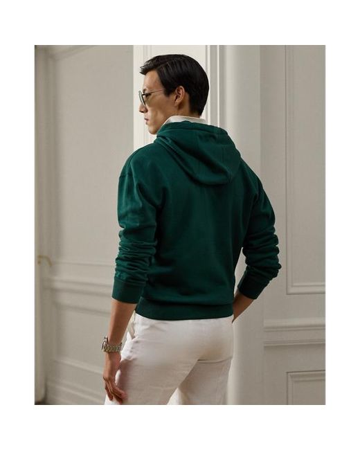 Ralph Lauren Green Ralph Lauren Polo Bear Fleece Hoodie for men