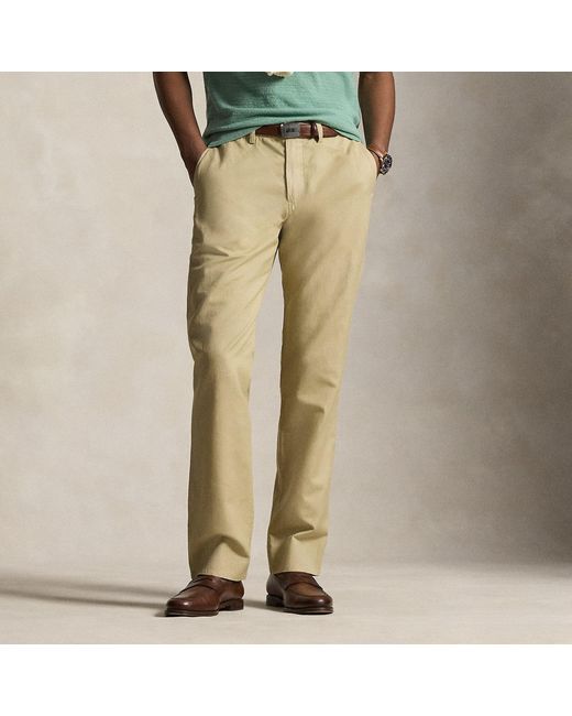 Polo Ralph Lauren Natural Bedford Classic Fit Linen-Cotton Trouser for men