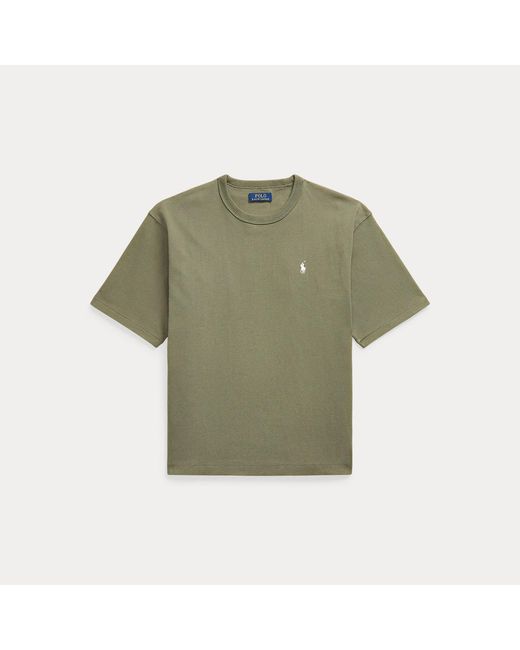 Polo Ralph Lauren Green Relaxed Fit Jersey Crewneck T-Shirt for men