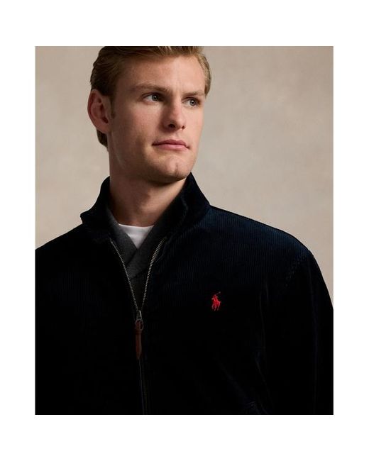 Polo Ralph Lauren Black Corduroy Jacket for men