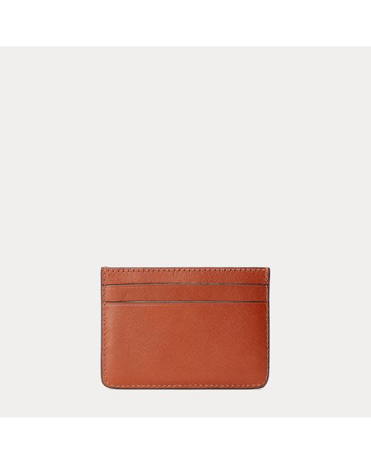 Ralph Lauren Multicolor Leather Card Case