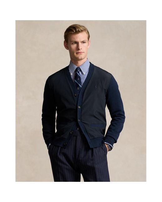 Polo Ralph Lauren Hybride Vest Met V-hals in het Blue voor heren