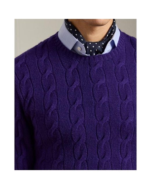 Ralph Lauren Blue Ralph Lauren Cable-Knit Cashmere Sweater for men