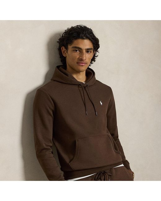 Polo Ralph Lauren Brown Double-Knit Hoodie for men