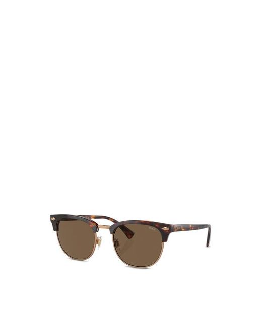 Gafas de sol Heritage redondas Polo Ralph Lauren de hombre de color Brown