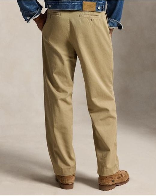 Polo Ralph Lauren Natural Suffield Relaxed Fit Chino Trousers for men