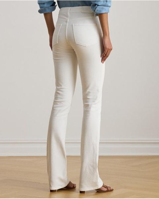 Ralph Lauren Blue High-Rise Boot Jean