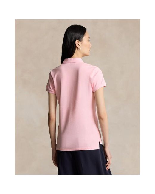 Polo Ralph Lauren Pink Slim Fit Stretch Polo Shirt