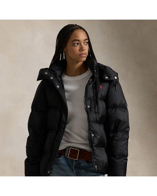 Quilted parka lauren ralph lauren deals