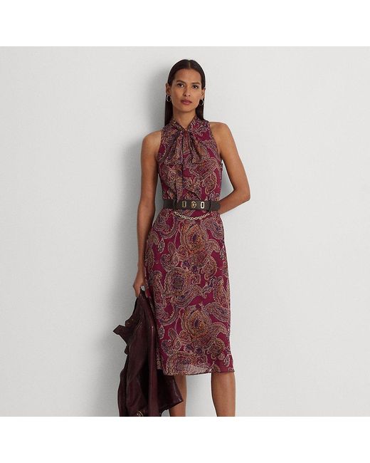 Ralph lauren cheap paisley dress