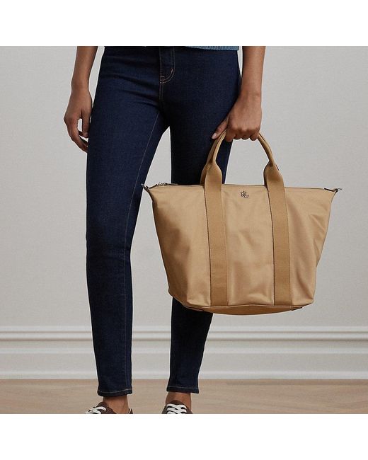Ralph Lauren Ralph Lauren Nylon Extra-Large Stevie Zip Tote