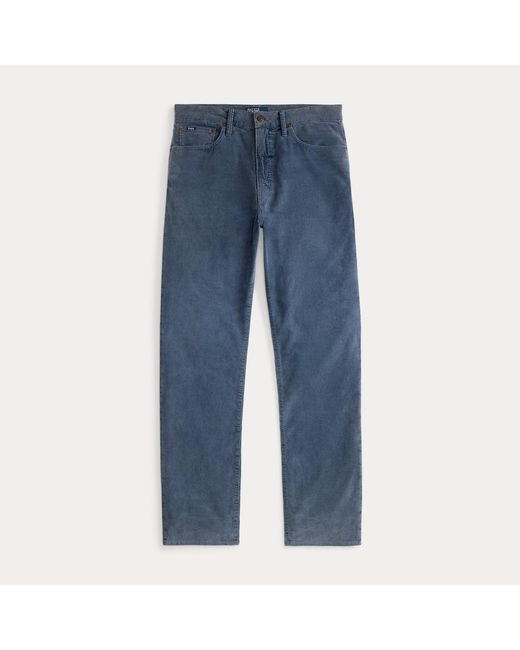 Polo Ralph Lauren Blue Straight Fit Corduroy Trouser for men