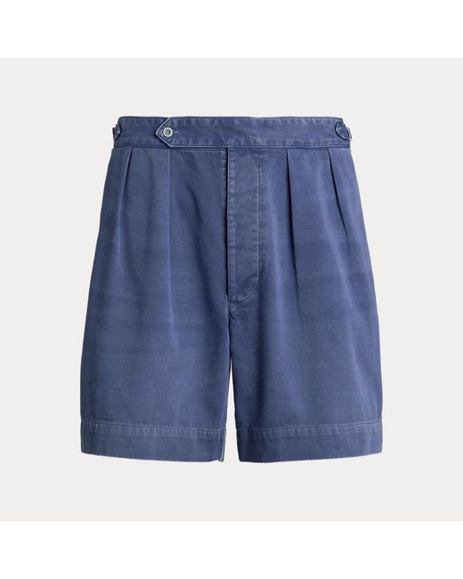 Polo Ralph Lauren Relaxed-Fit Shorts Aus Twill in Blue für Herren