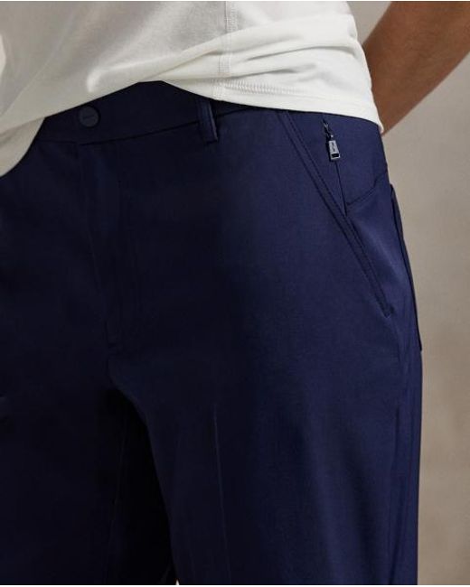 Ralph Lauren Blue Stretch Twill 5-Pocket Trouser