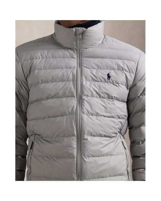 Polo Ralph Lauren Gray The Colden Packable Jacket for men