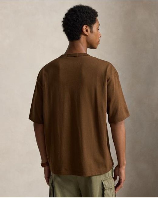 Polo Ralph Lauren Green Relaxed Fit Polo Sport T-Shirt for men