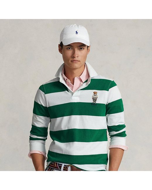 Camisa de rugby con Polo Bear Polo Ralph Lauren de hombre de color Verde |  Lyst