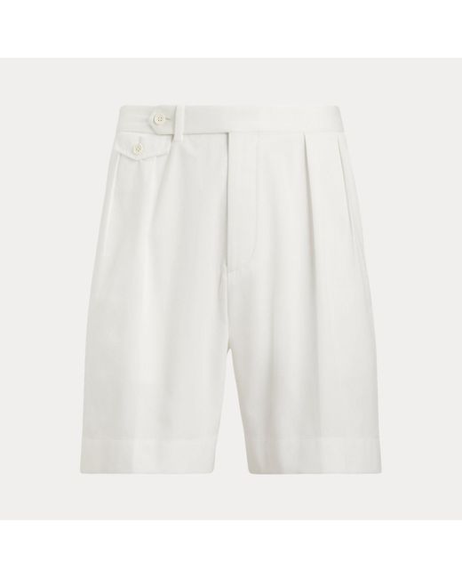 Ralph Lauren Blue Hand-Tailored Cotton Trench Short for men