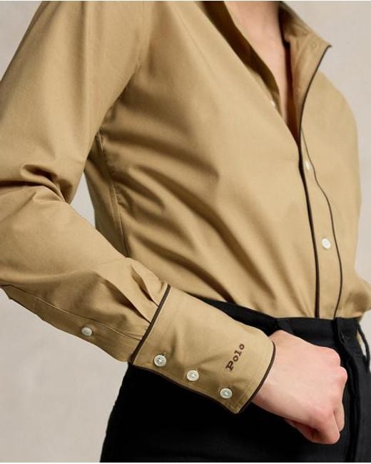 Polo Ralph Lauren Natural Stretch Slim Fit Cotton Shirt