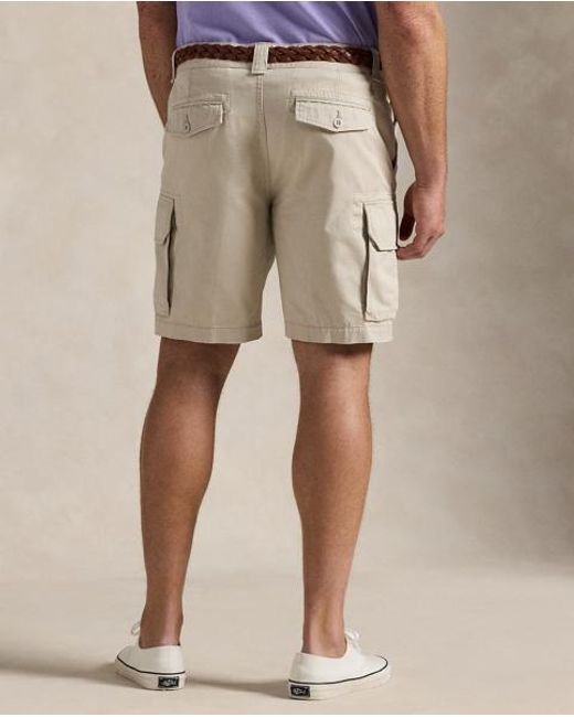 Polo Ralph Lauren Natural Gellar Relaxed Fit Twill Cargo Short for men