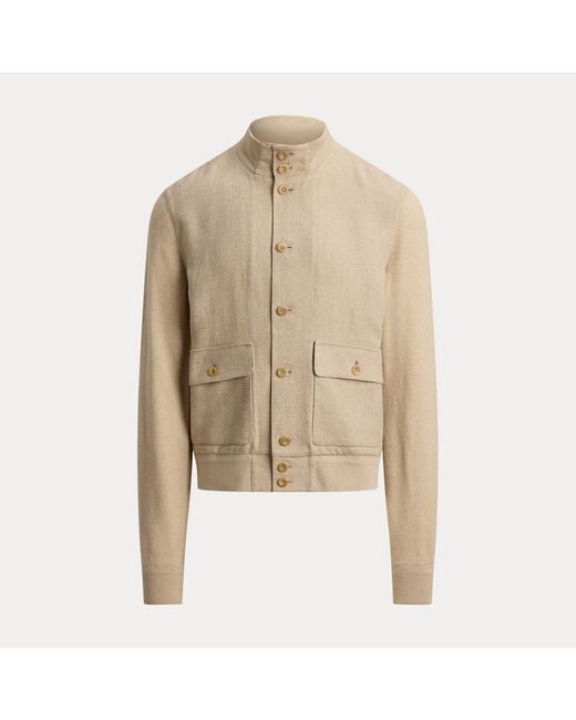 Ralph Lauren Natural Hybrid Full-Zip Jumper for men