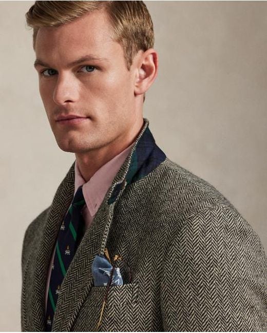 Ralph Lauren Gray The Rl67 Jacket for men