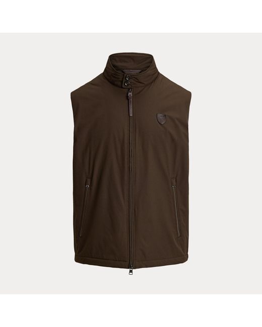 Polo Ralph Lauren Brown The Abottson Gabardine Gilet for men