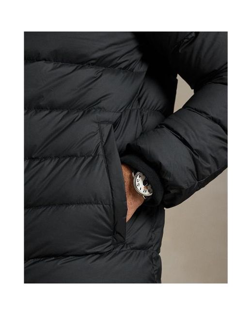 Taglie Plus - La giacca Colden ripiegabile in piumino di Ralph Lauren in Black da Uomo