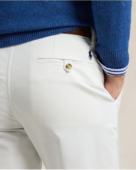 Polo Ralph Lauren Bedford Straight Fit Stretch Chino Broek in het