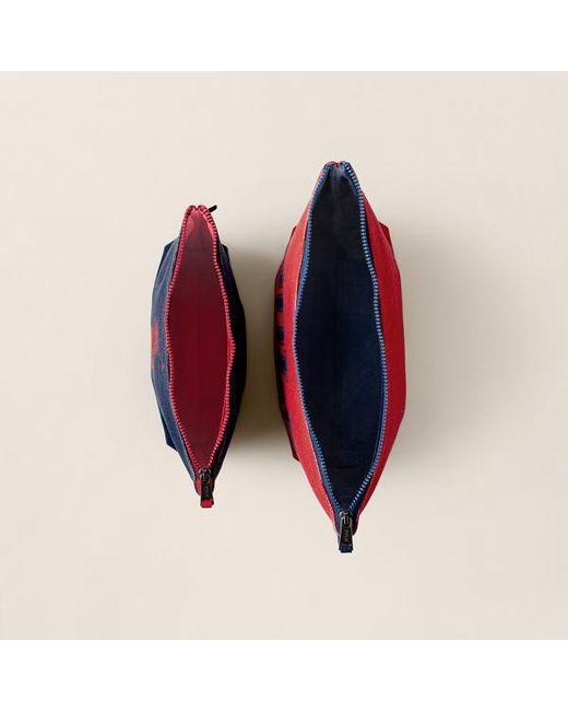 Set di 2 pochette Polo Icon di Ralph Lauren in Red