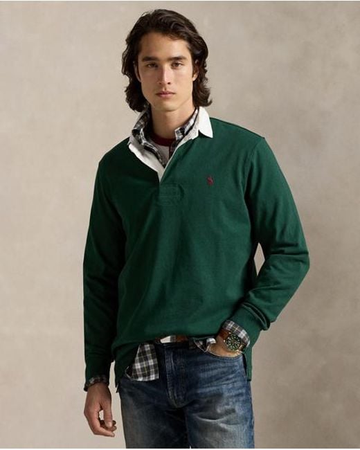 Polo Ralph Lauren Green The Iconic Rugby Shirt for men