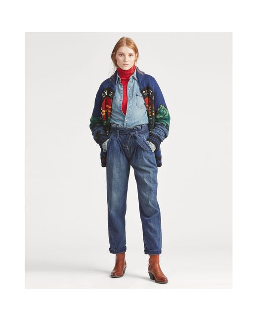 Polo Ralph Lauren Denim The Paperbag 