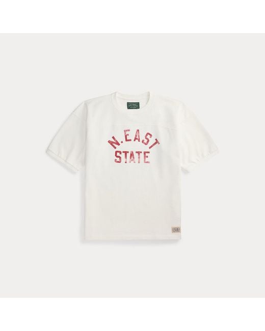 Polo Ralph Lauren Gray Relaxed Fit Jersey Graphic T-Shirt for men