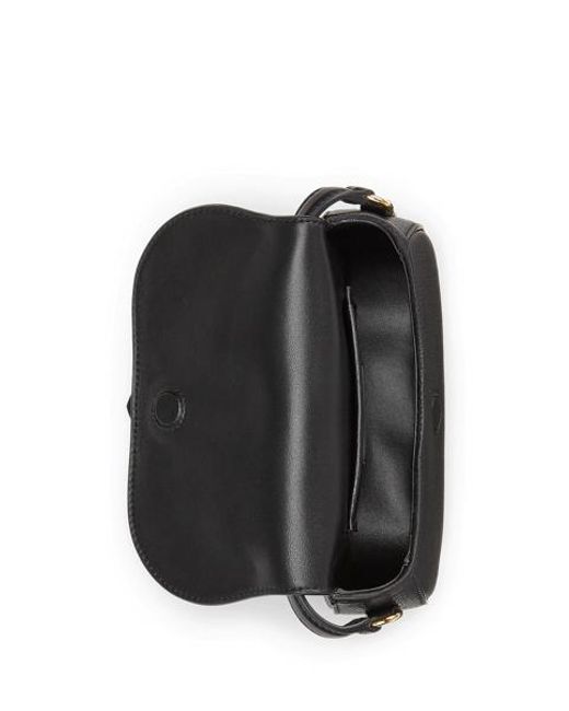 Ralph Lauren Black Welington Calfskin Mini Chain Bag