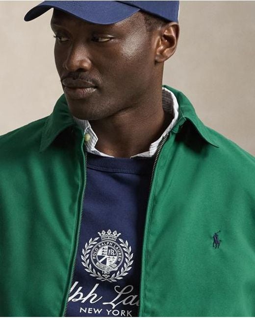 Polo Ralph Lauren Brown Ralph Lauren Twill Bi-Swing Jacket for men