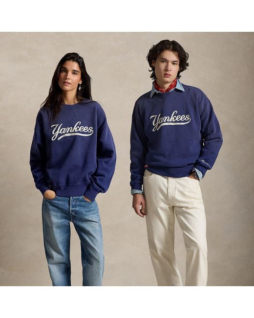 Polo Ralph Lauren Blue Polo Ralph Lauren Lauren Yankees Sweatshirt for men