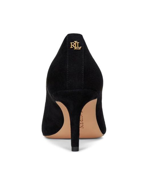 Ralph lauren black pumps best sale