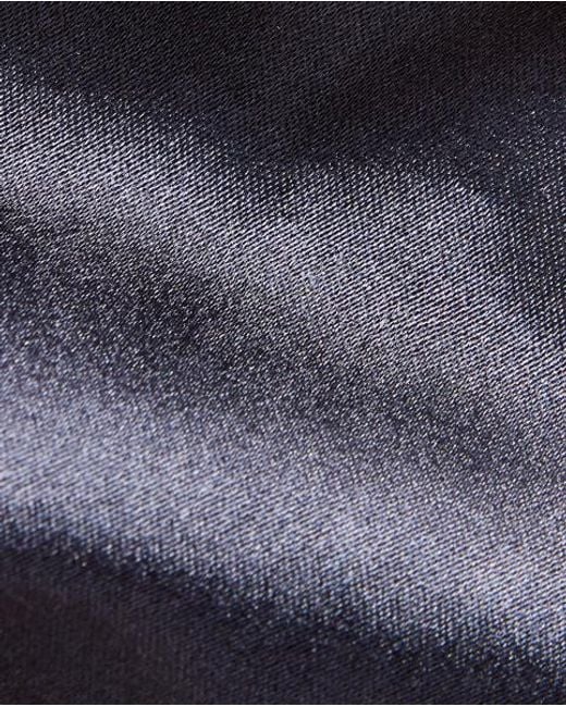 Ralph Lauren Blue Silk Satin Tie for men