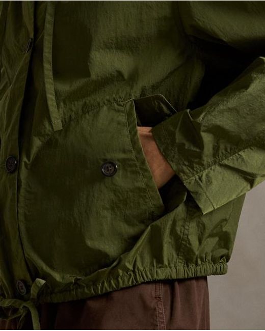 Polo Ralph Lauren Green Drawstring Windbreaker