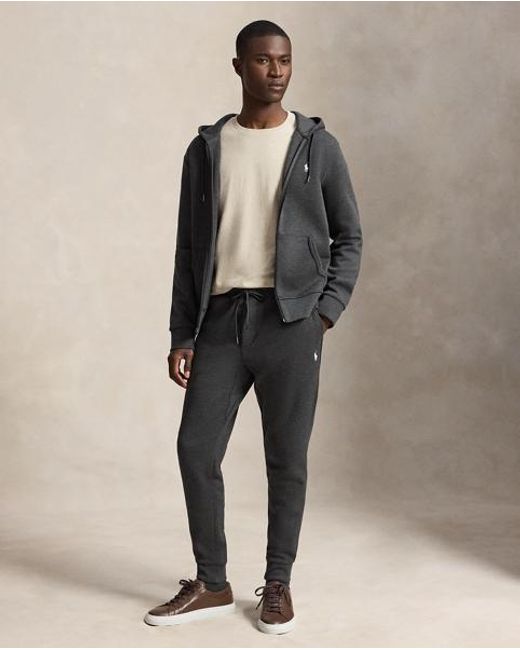 Polo Ralph Lauren Gray Double-knit Joggers for men