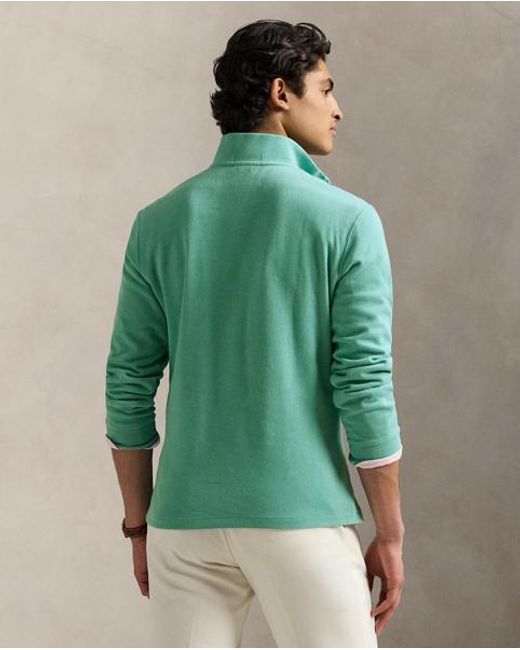 Polo Ralph Lauren Rippenpullover Mit Viertelreißverschluss in Blue für Herren