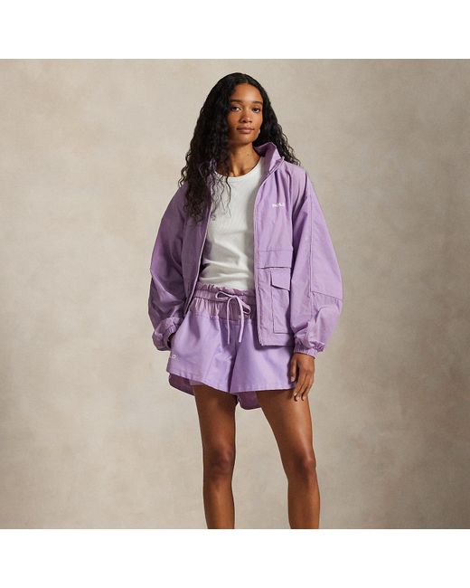 Polo Ralph Lauren Gelaagde Short Met Trekkoord in het Purple