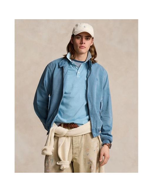 Polo Ralph Lauren Blue Garment-dyed Chino Jacket for men