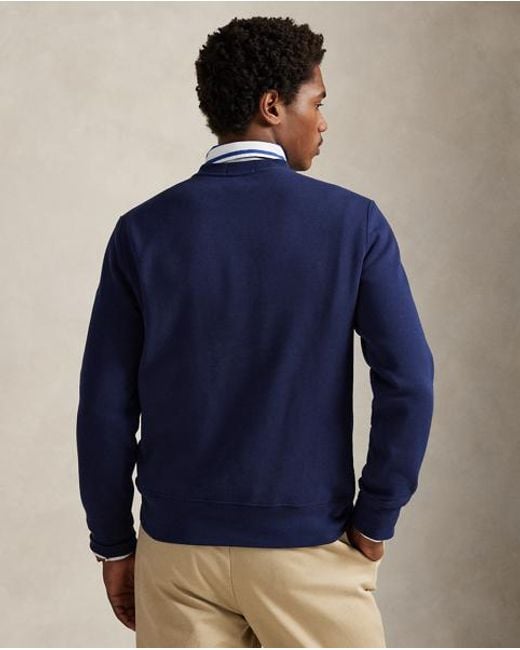 Polo Ralph Lauren Blue Polo Bear Fleece Sweatshirt for men
