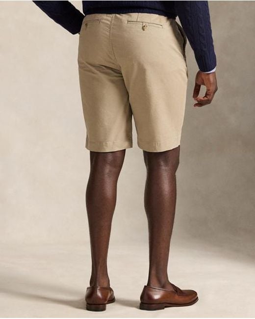 Polo Ralph Lauren Blue Stretch Classic Fit Chino Short for men